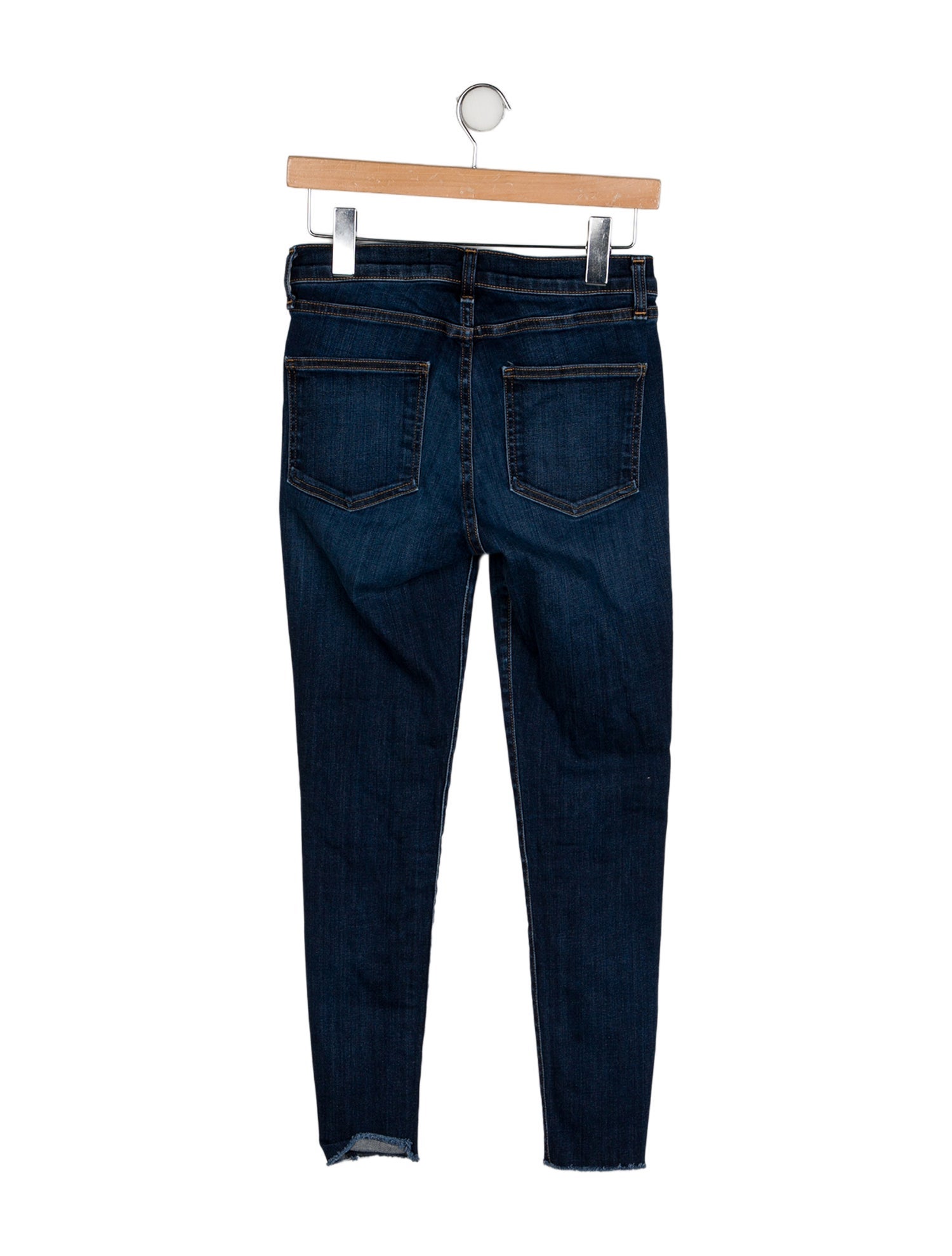 Veronica Beard Mid-Rise Skinny Leg Jeans